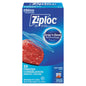 ZIPLOC MEDIUM PLASTIC FREEZER BAG, 9 X 38 UN