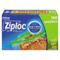 ZIPLOC SANDWICH BAGS 180CT, 9 X 180 UN