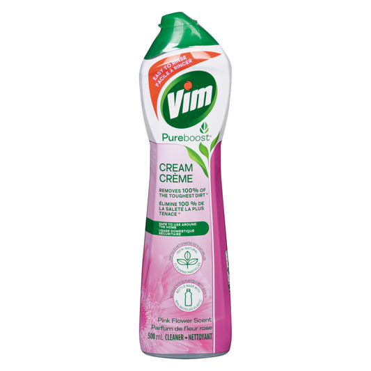 VIM CREAM CLEANSER ROSE FLOWER, 16 X 500 ML