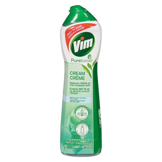 VIM CREAM CLEANSER EUCALYPTUS, 16 X 500 ML