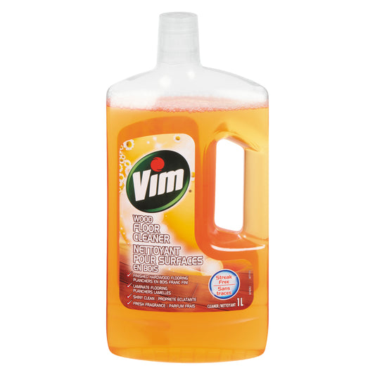 VIM WOOD FLOOR CLEANER, 6 X 1 L