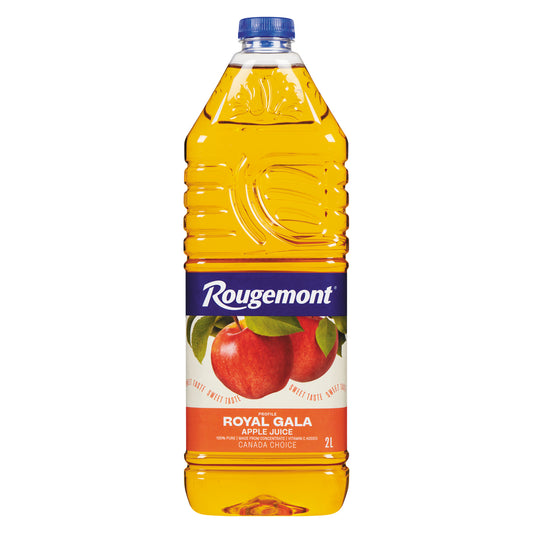 ROUGEMONT APPLE JUICE ROYAL GALA, 6 X 2 L