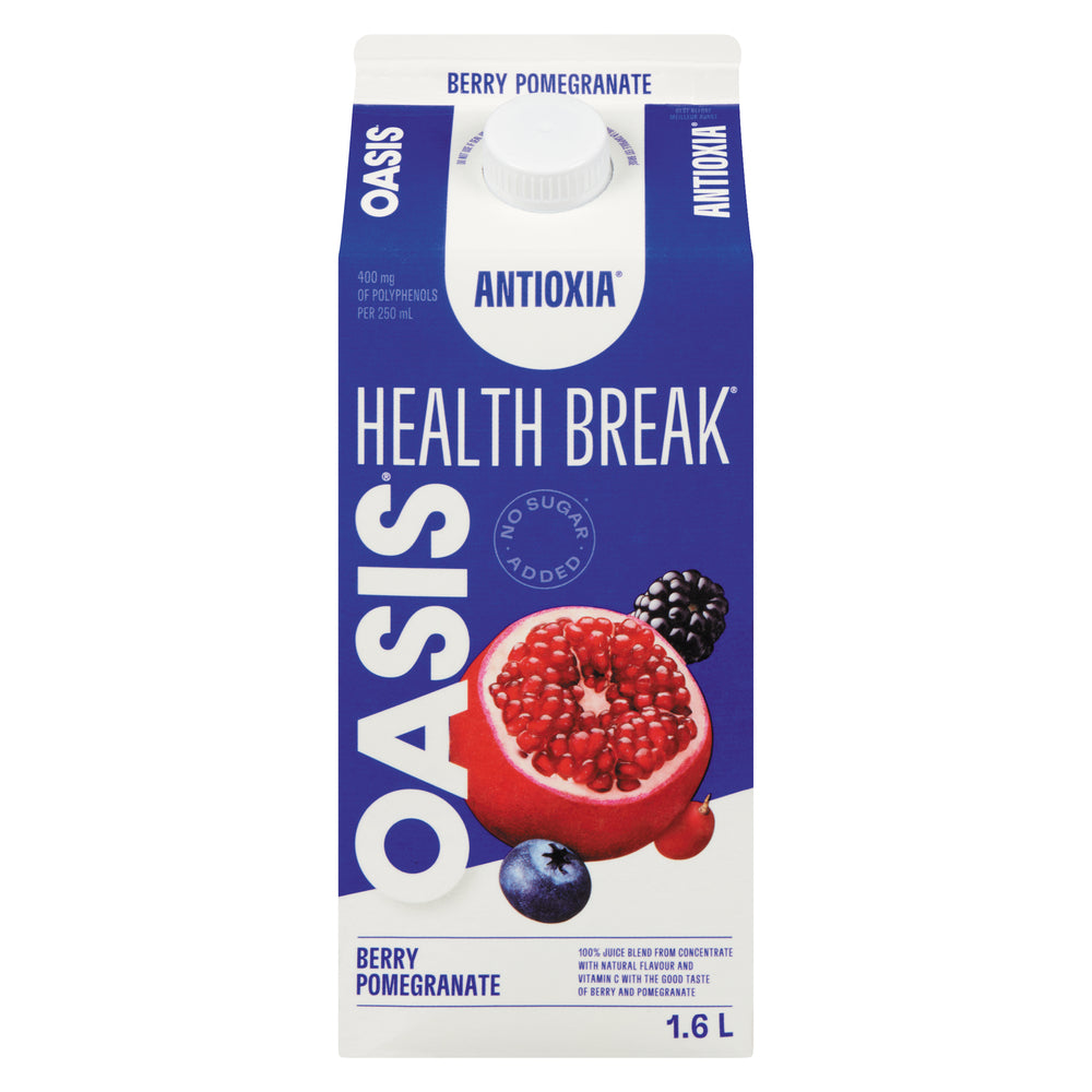 OASIS HBR ANTIOXIDANT BERRY POMEGRANATE JUICE, 8 X 1.6 L