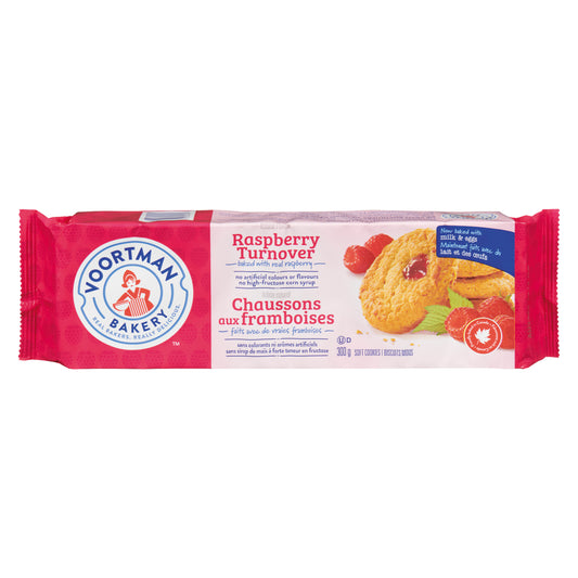 VOORTMAN RASPBERRY CHAUSS BISCUITS, 12 X 300 G