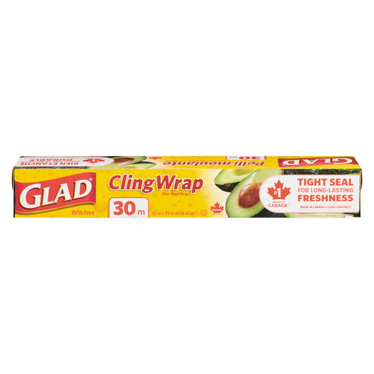 GLAD CLING WRAP 30M, 24 X 1 UN