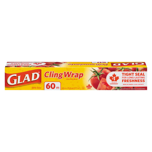 GLAD CLING WRAP 60M, 18 X 1 UN
