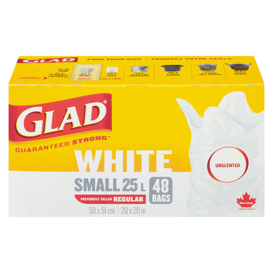 GLAD KITCHEN CATCHERS TRASH BAGS ORD FEB, 12 X 48 UN