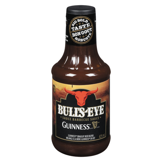 BULL'S-EYE GUINNESS BBQ SAUCE, 10 X 425 ML