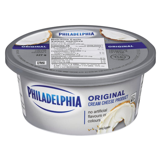 PHILADELPHIA ORIGINAL CREAM CHEESE, 12 X 227 G