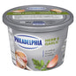 PHILADELPHIA CREAM CHEESE GARLIC HERB, 6 X 340 G