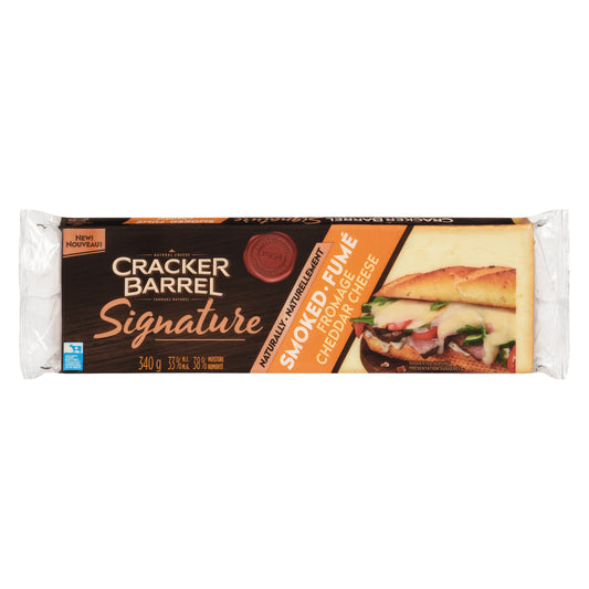 CRACKBAR SMOKED CHEDDAR, 16 X 340 G