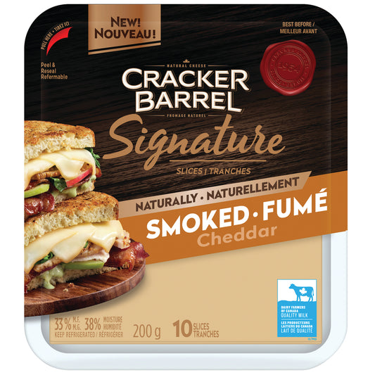 CRACKBAR SMOKED SLICE, 12 X 200 G