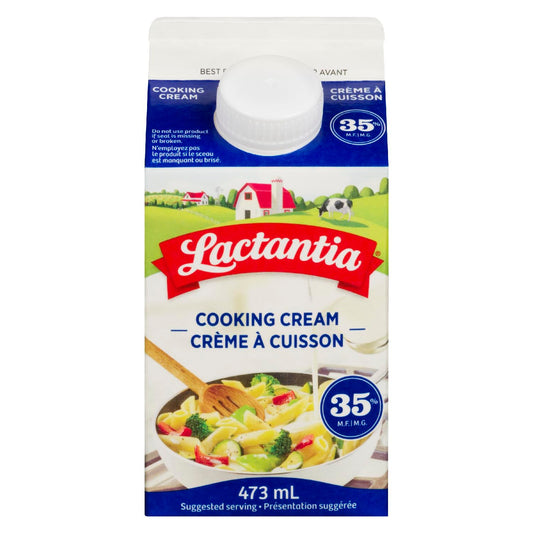 LACTANTIA CREAM COOKING 35%, 28 X473 ML