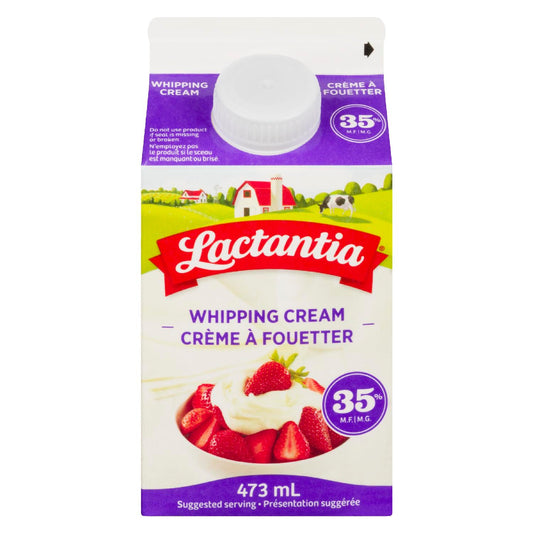 LACTANTIA CREAM WHIPPING 35%, 28 X 473 ML