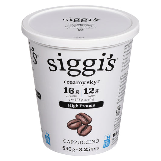 SIGGI'S YOGURT CAFÉ 3.25%, 6 X 650 G
