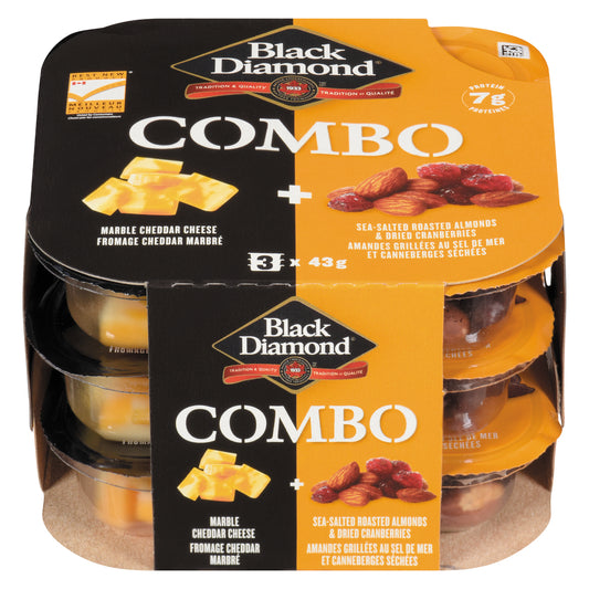 BLACK DIAMOND CHEDDAR MARBLE AMATEUR COMBO, 4 X 129 G