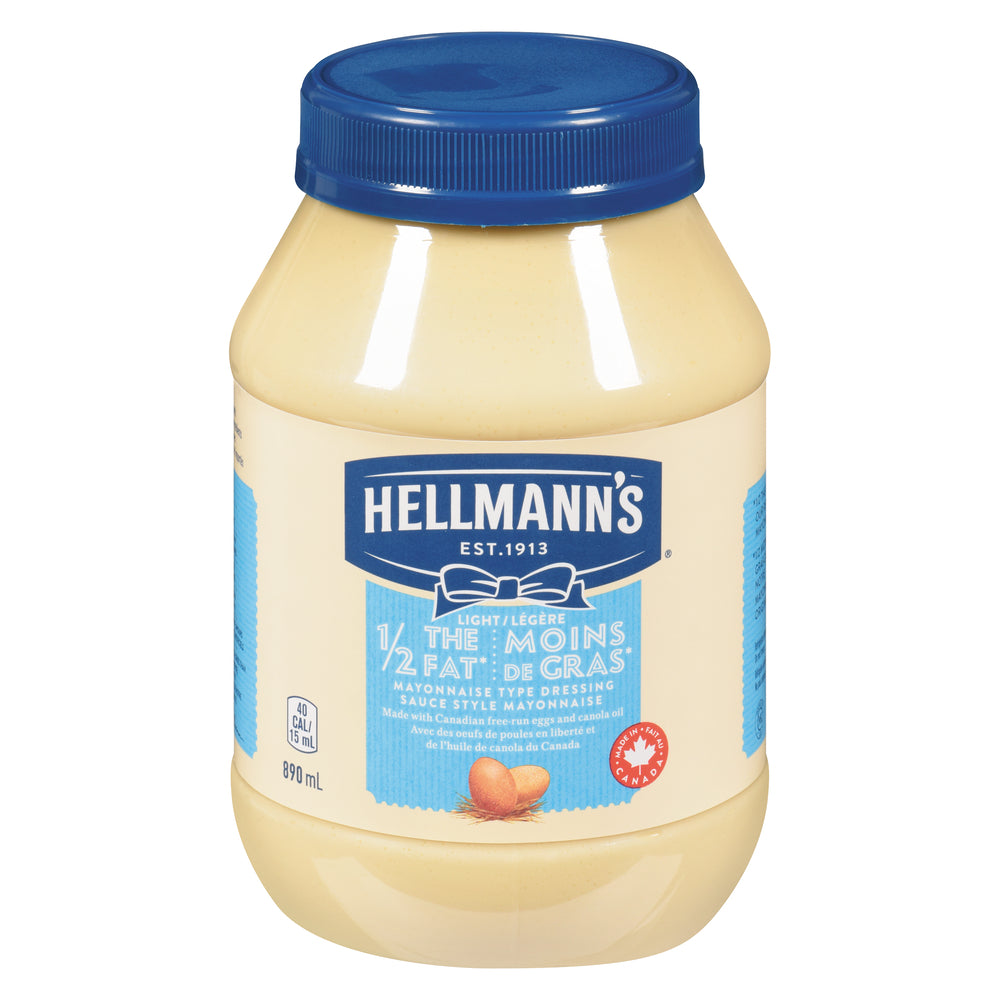 HELLMANN'S LIGHT MAYONNAISE, 10 X 890 ML