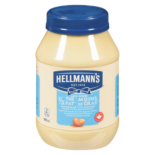 HELLMANN'S LIGHT MAYONNAISE, 10 X 890 ML