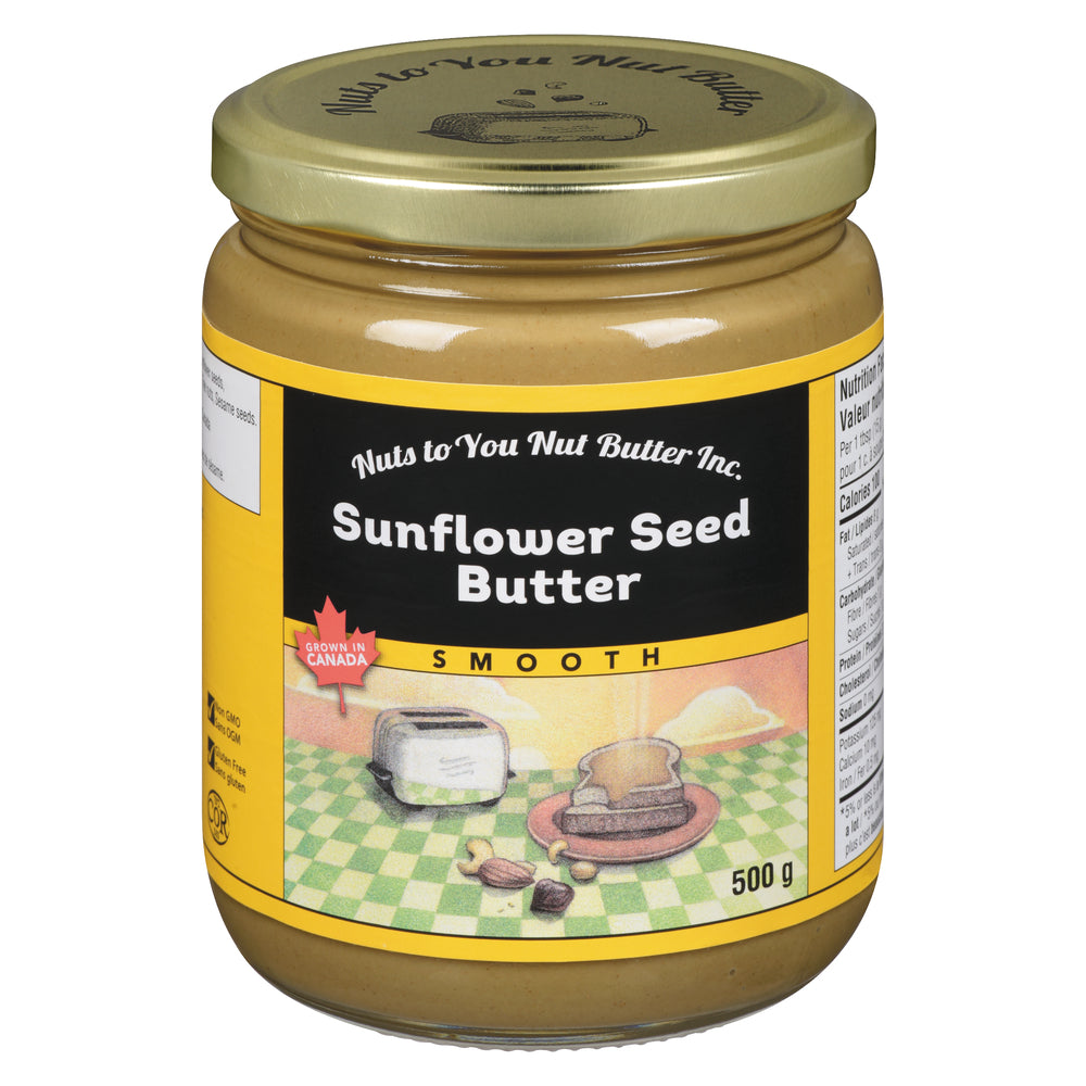 NTY CREAMY SEED BUTTER SMOOTH, 12 X 500 G