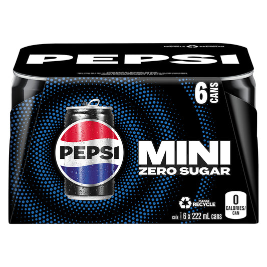 PEPSI ZERO 6x222