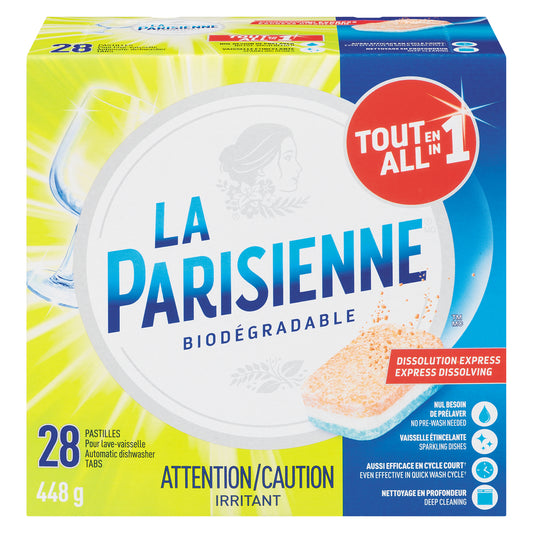 L'APARISIEN 5-IN-1 DISHWASHING TABLET, 10 X 28 UN