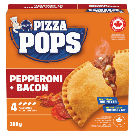 PILLSBURY PIZZA POPS PEPPERONI, 12 X 380 G