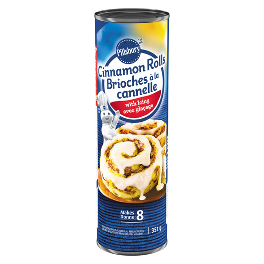 PILLSBURY BRIOCHE DOUGH WITH GLAZE, 12 X 351 G