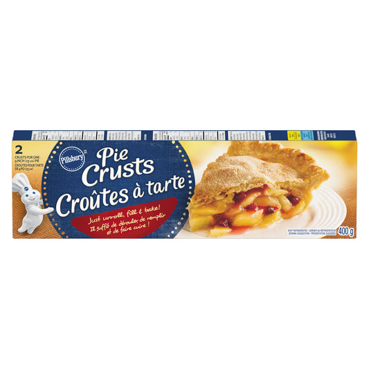 PILLSBURY EASY ROLL PIE CRUST, 12 X 400 G
