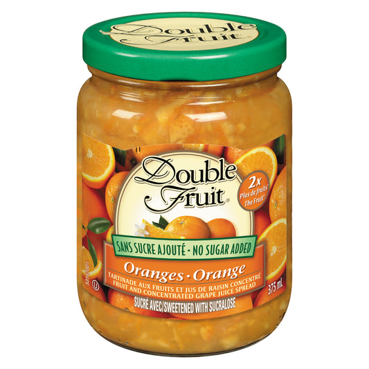 DOUBLEFRUIT ORANGE UNSUGARED SPREAD, 12 X 375 ML