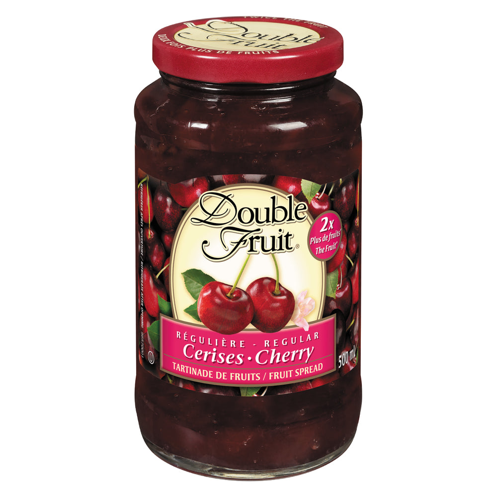 DOUBLEFRUIT CHERRY REGULAR SPREAD, 12 X 500 ML