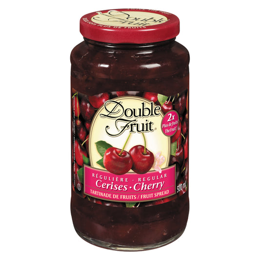 DOUBLEFRUIT CHERRY REGULAR SPREAD, 12 X 500 ML