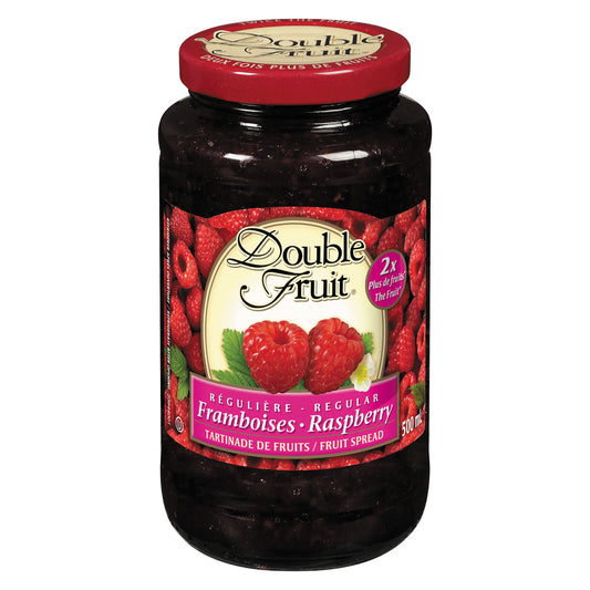 DOUBLEFRUIT RASPBERRY SPREAD, 12 X 500 ML
