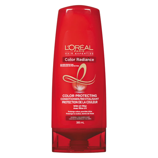 LOREAL HAIR EXPERTISE COLOR RADIANCE REVITALIZING CONDITIONER, 6 X 385 ML