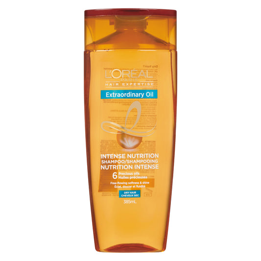 LOREAL HAIR EXPERTISE EXTRAORDINARY OIL SHAMPOO, 6 X 385 ML