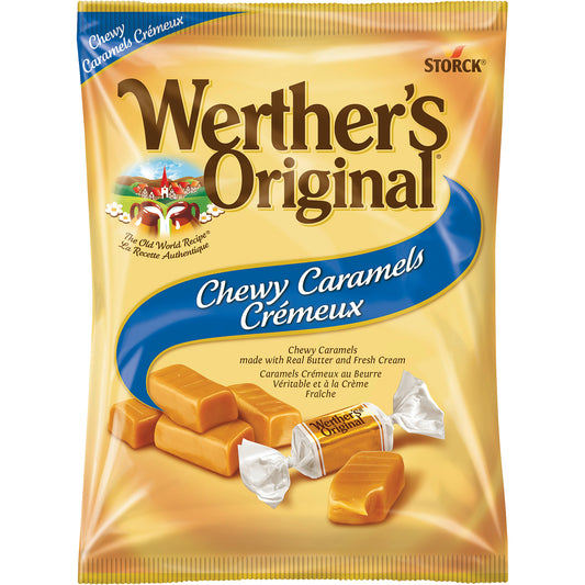 WERTHER'S ORIGINAL CARAMEL CREAM, 12 X 128 G
