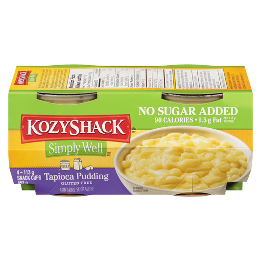 KOZSHACK TAPIOCA PUDDING POWDER SUGAR, 12 X 4 X 113 G