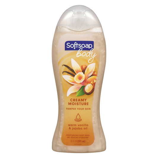 SOFTSOAP SHOWER GEL VANILLA JOJOBA, 4 X 591 ML