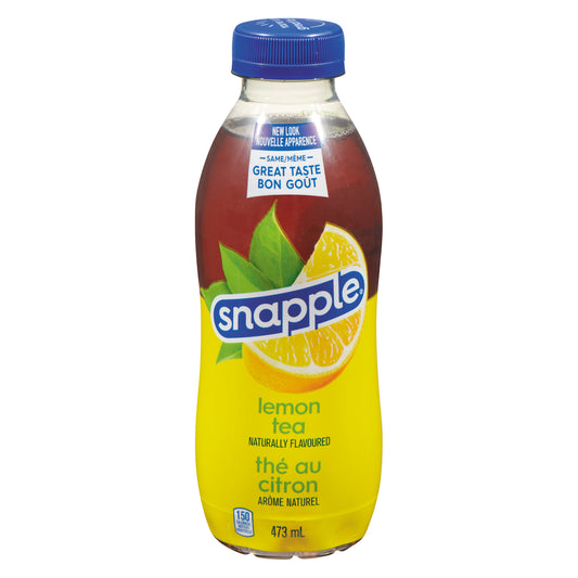 SNAPPLE ICED LEMON TEA, 12 X 473 ML