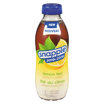 SNAPPLE ICED LEMON TEA ZERO, 12 X 473 ML