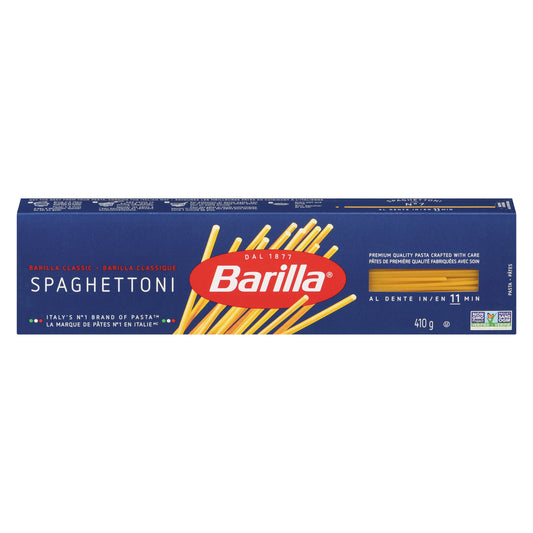 BARILLA SPAGHETTONI, 20 X 410 G