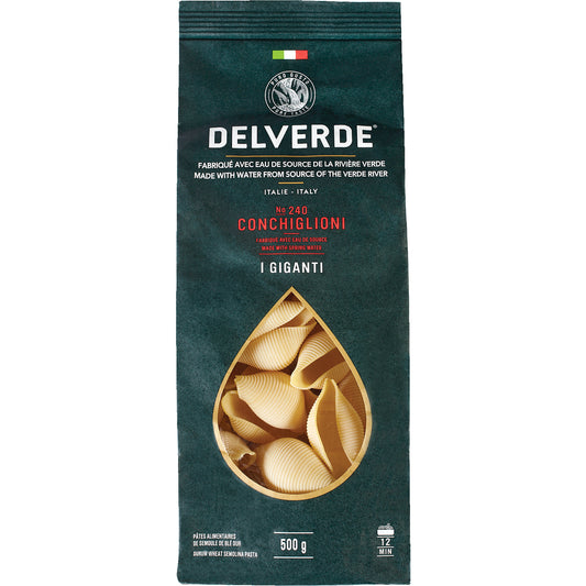 DELVERDE GIANT CONCHIGLIONI, 12 X 500 G