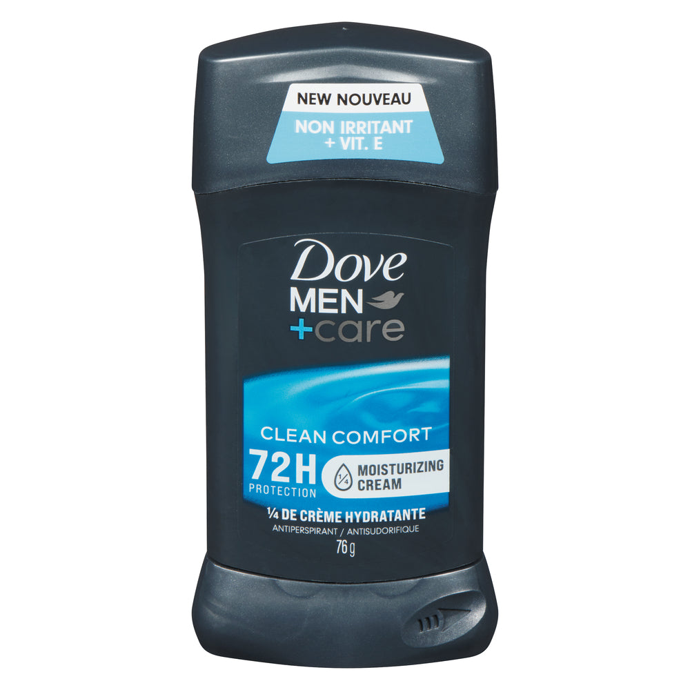DOVE MEN+CARE ANTI-PERSPIRANT CLEAN COMFORT, 6 X 76 G