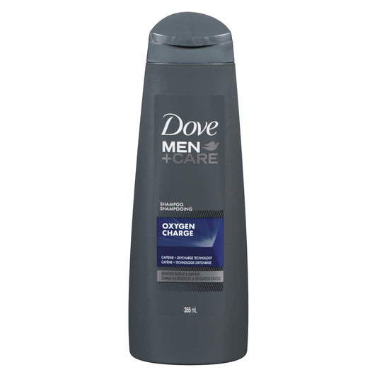 DOVE MEN SHAMPOO OXYGEN CHARGE, 6 X 355 ML