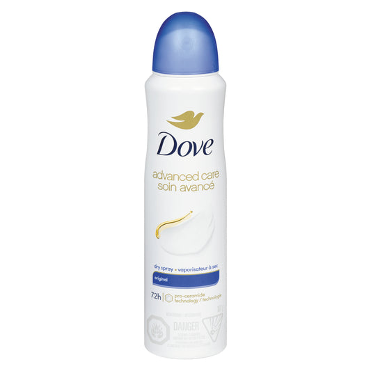 DOVE ORIGINAL ANTI-PERSPIRANT SPRAY, 3 X 107 G