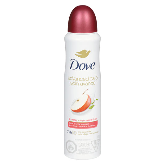 DOVE ANTIPERSPIRANT APPLE WITH TEA, 3 X 107 G