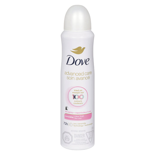 DOVE CLEAR TONE FRESH DEODORANT STICK, 3 X 107 G