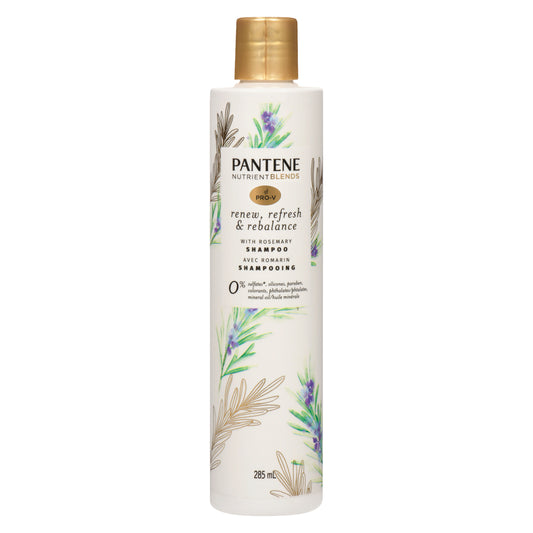PANTENE ROSEMARY SHAMPOO, 4 X 285 ML