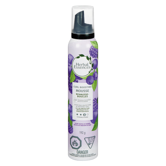 HERBAL ESSENCES BOOST CURLS MOUSSE, 6 X 192 G