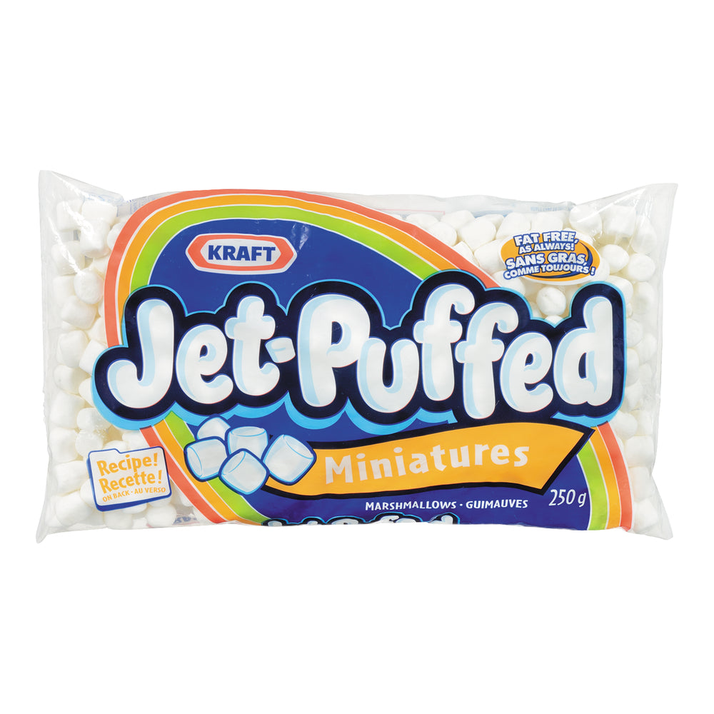 JET-PUFFED MINI MARSHMALLOW WHITE, 24 X 250 G