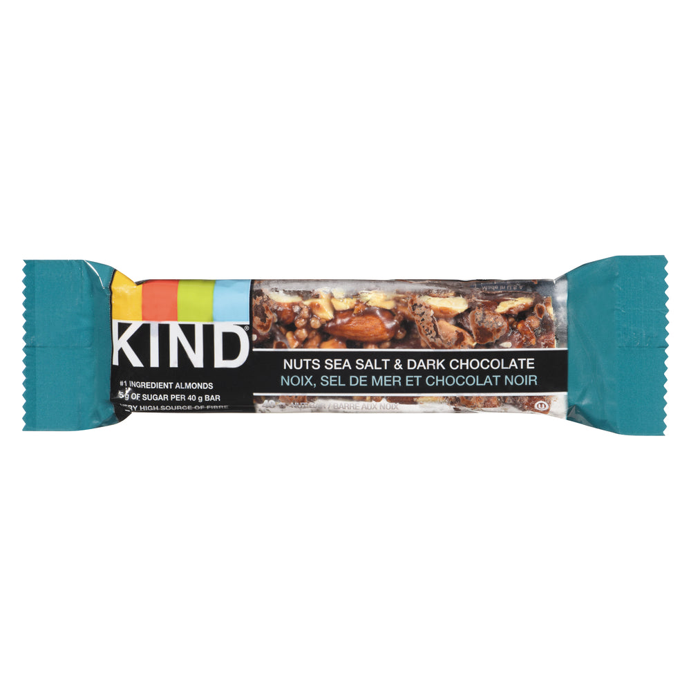 KIND BAR DARK CHOCOLATE SEA SALT ALMOND, 12 X 40 G